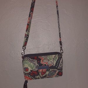 Vera Bradley Crossbody/wristlet Wallet